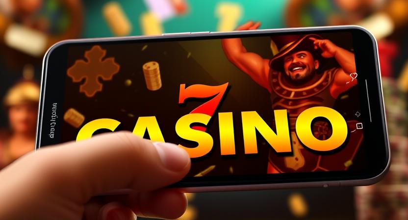 GK444 mobile casino app interface