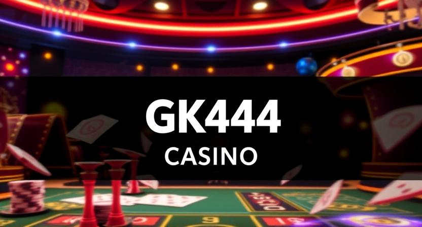Live dealer streaming tables on GK444 casino